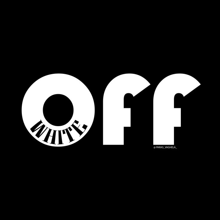 off white logo